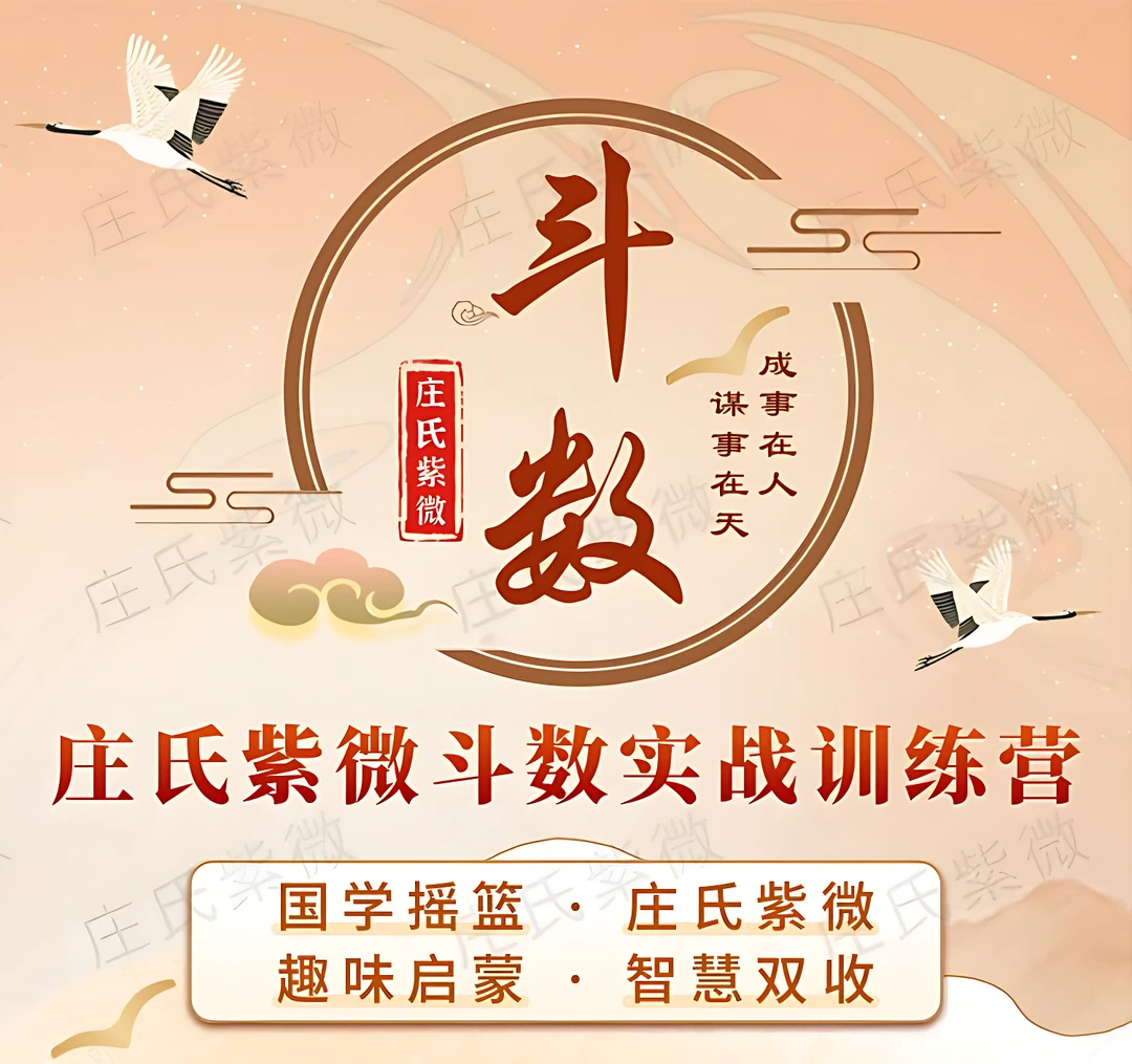 国学摇篮-庄氏紫微实战训练营
