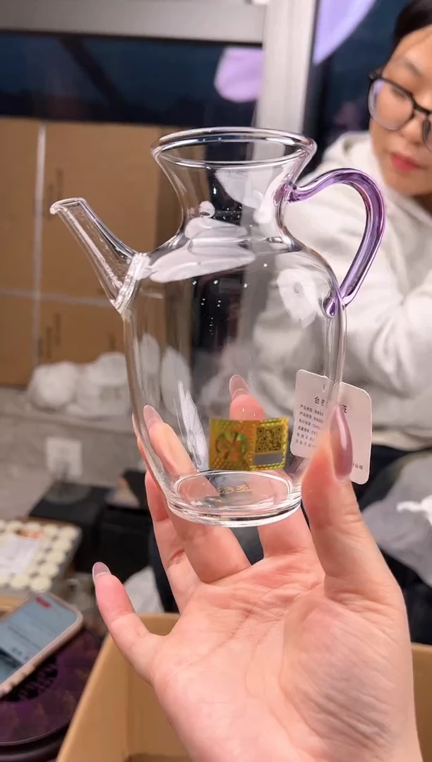 禾墨 仿宋壶浅紫色