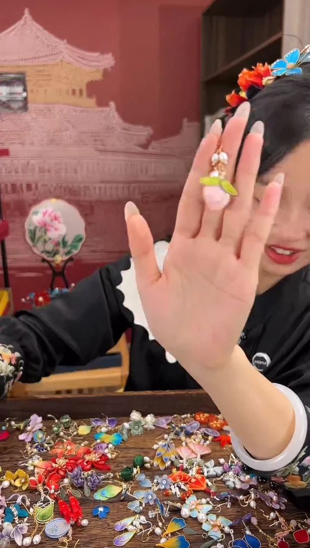 【闪购商品】刺绣苏绣世家非遗手工（耳环）