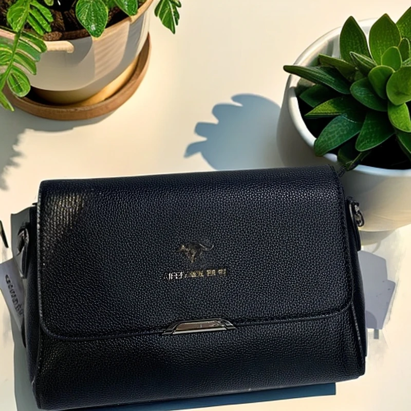 【Svbyy女包】时尚百搭女士黑色单肩肩包荔枝纹时尚百搭女士