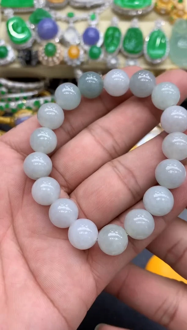 未镶嵌手串翡翠59-中国好珍宝