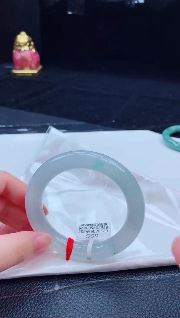 翡翠手镯未镶嵌缅甸天然翡翠A货手镯