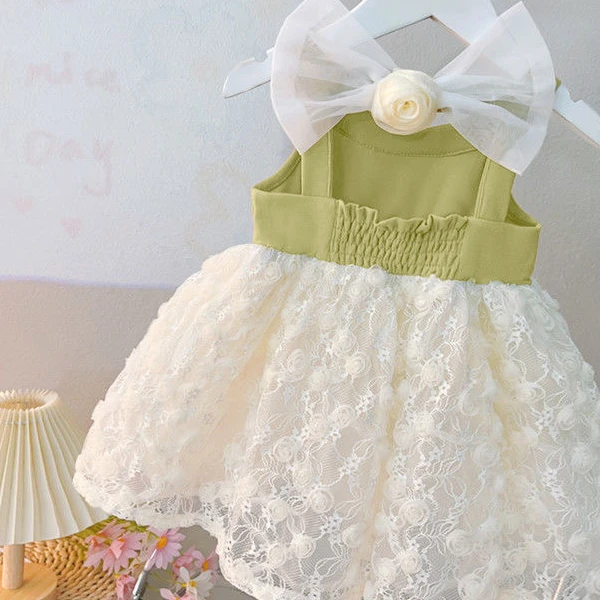 闪姐推荐女童连衣裙夏款