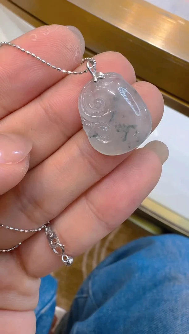 吊坠(不含链)18K金镶嵌翡翠多样性团购发一件