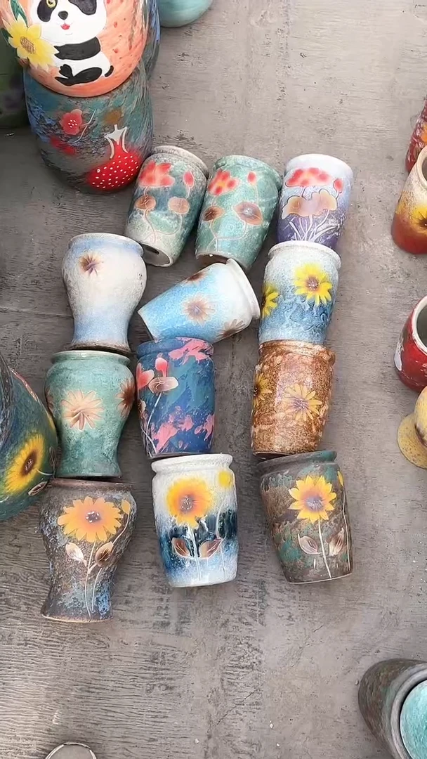 【闪购商品】摆件15-298口12高17瑕疵  十二个