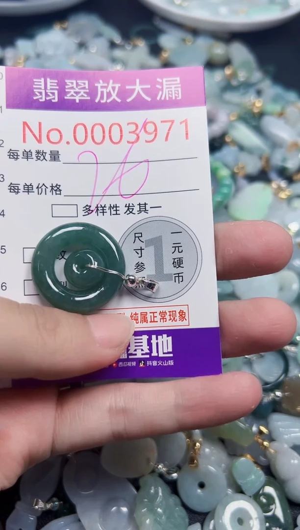 颈饰未镶嵌翡翠3971