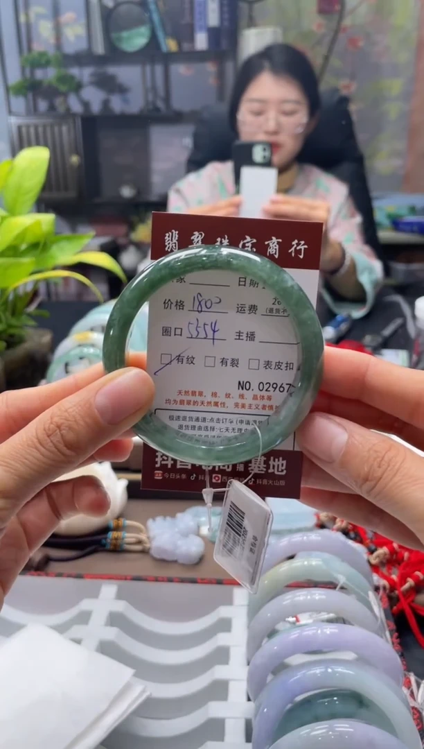 未镶嵌手镯翡翠2967