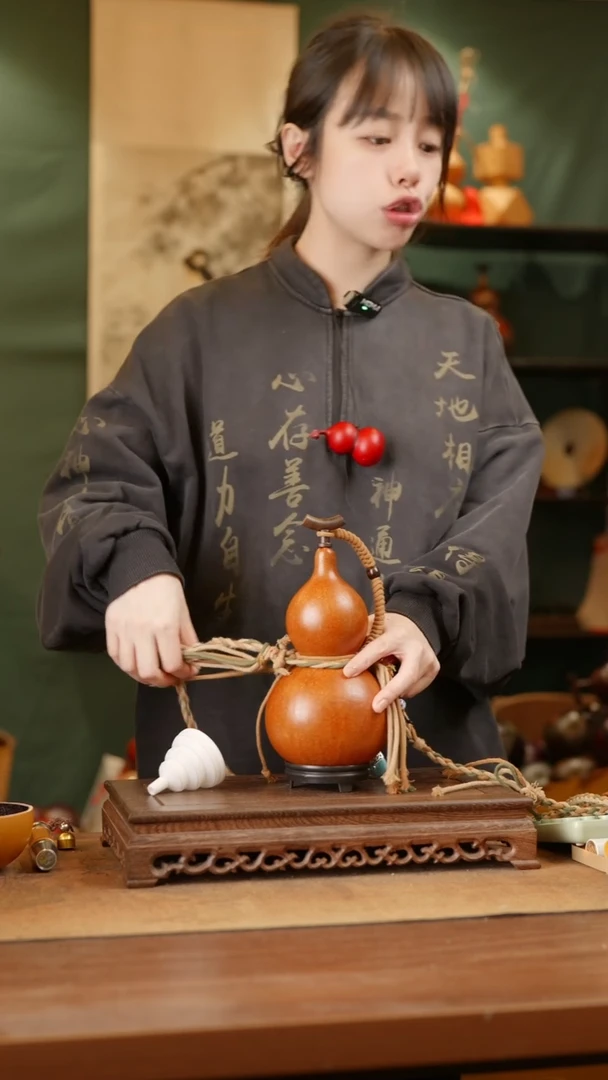 125号精品天然大漆酒葫芦一物一拍~