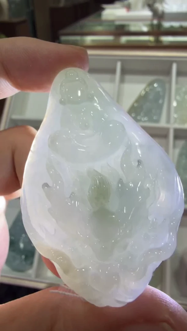 未镶嵌挂件翡翠A货翡翠多样性孤品