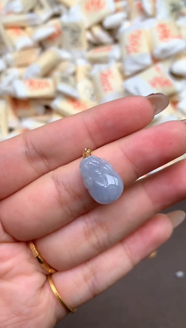【闪购商品】翡翠颈饰18K金镶嵌—