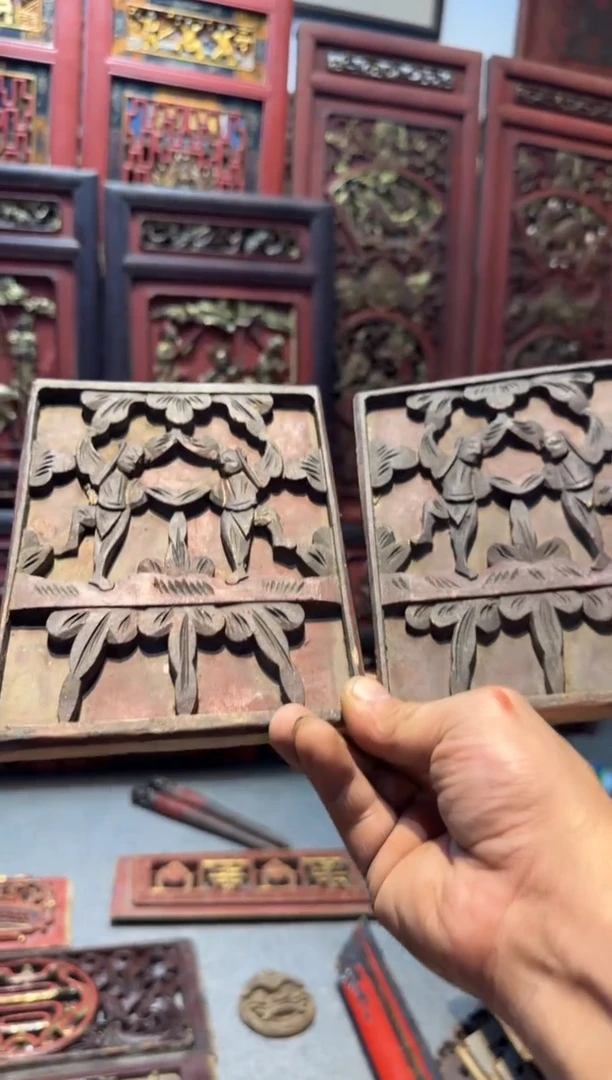 香榧木茶*哥老木雕老物件