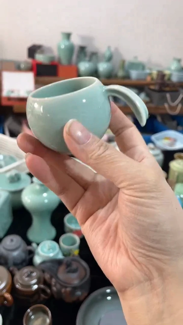 【闪购商品】特价 微瑕 慧仙青瓷