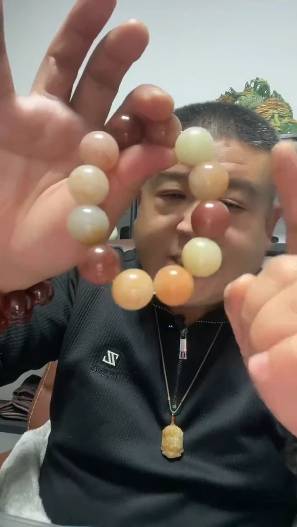 未镶嵌手串石英质玉金丝玉碎冰冰手串