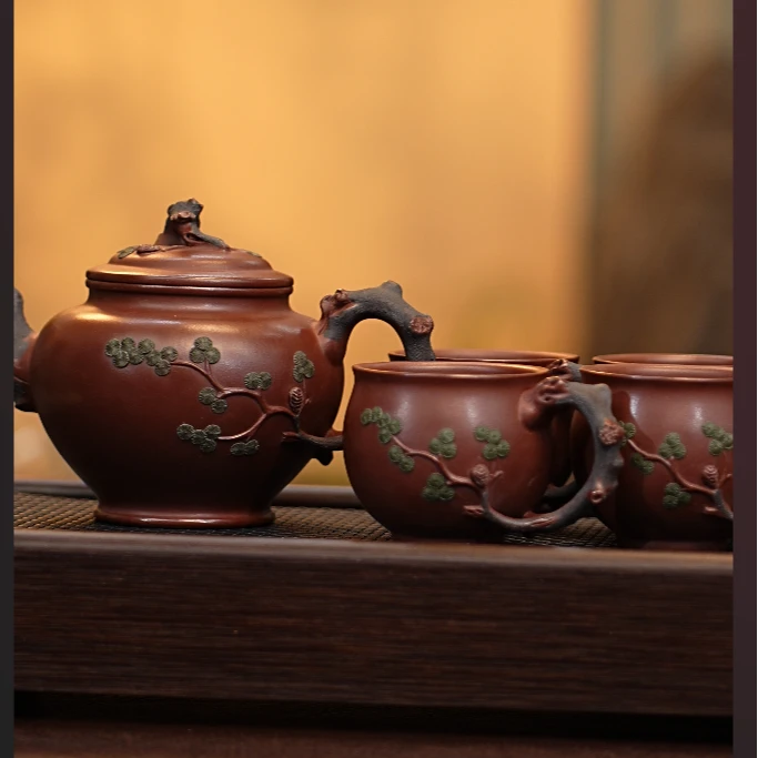 863 报春套组 300cc 紫砂壶