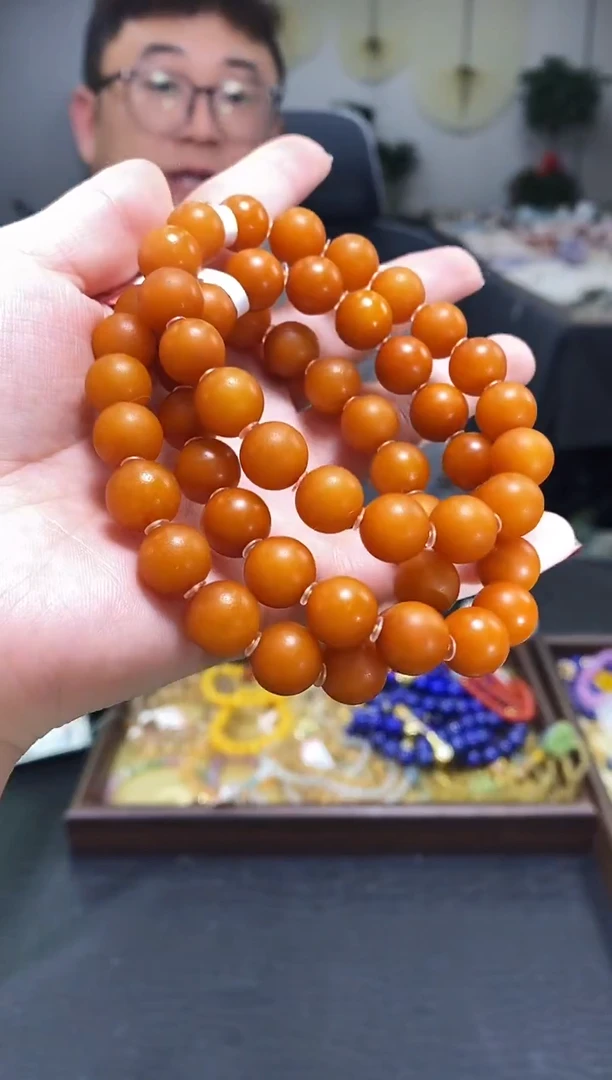 手串蜜蜡未镶嵌手串595多样性发其一