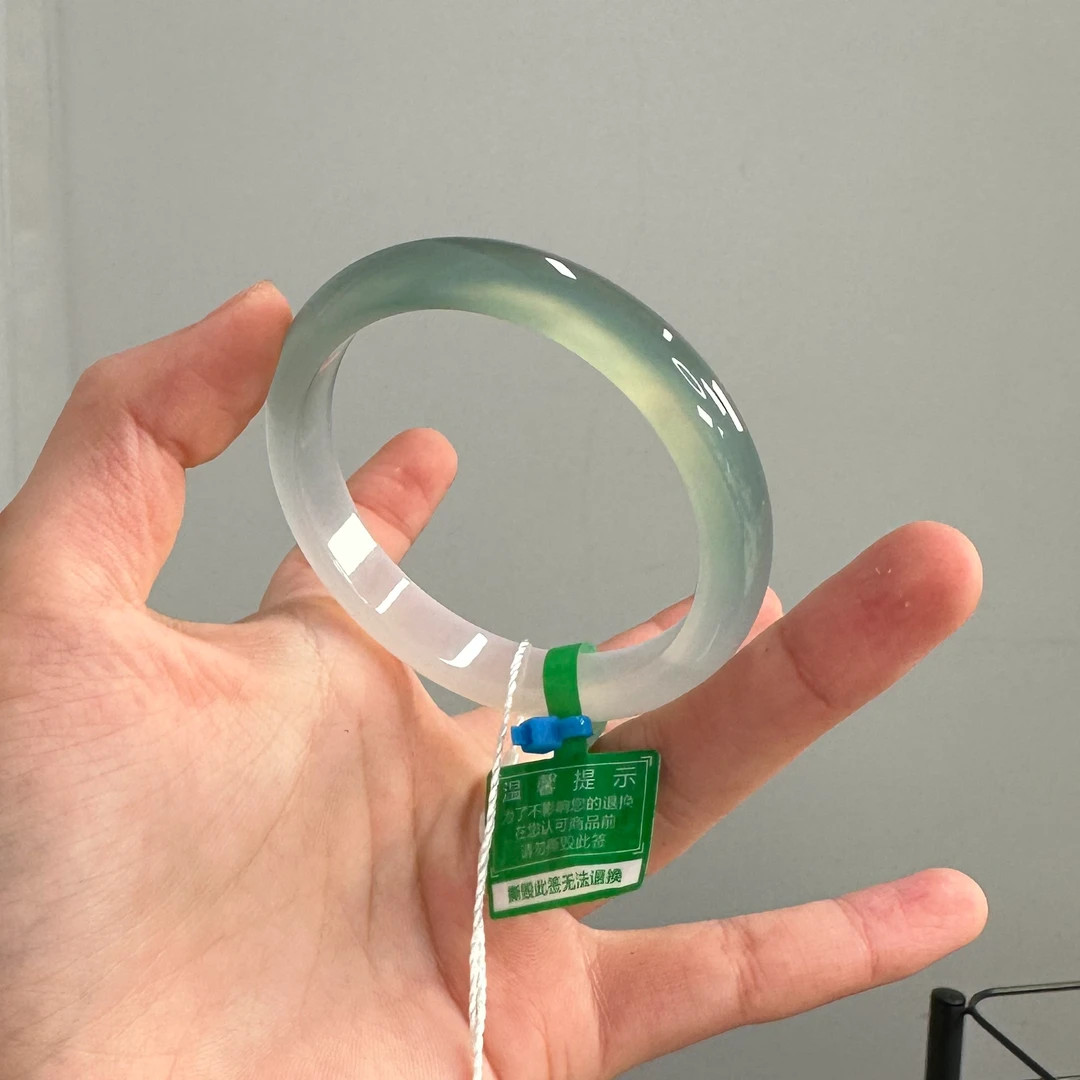 玉髓手镯【特档精挑品】深色半山水气质款手镯多样性发货