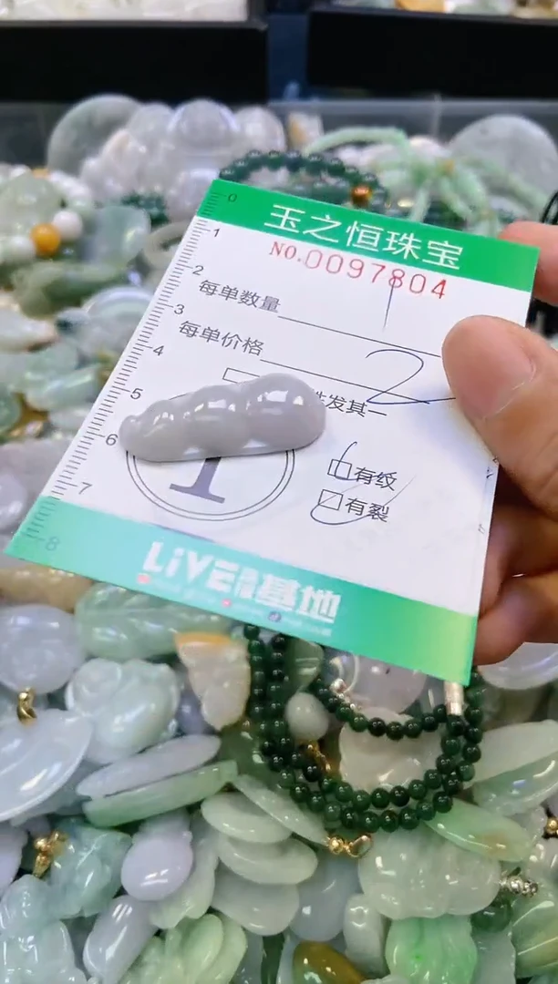 翡翠未镶嵌颈饰闪购0097804多样性发其一