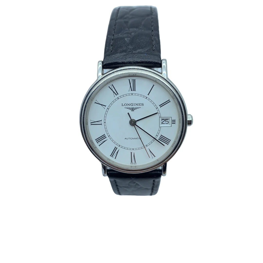 95新 Longines/浪琴 70583/机械表/34盘/表带扣后配