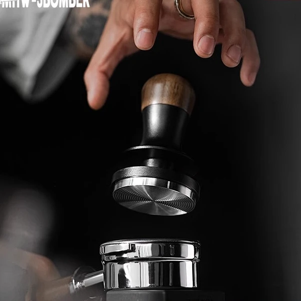 MHW-3BOMBER轰炸机闪击恒力压粉锤 意式咖啡压粉器套装51/53/58mm