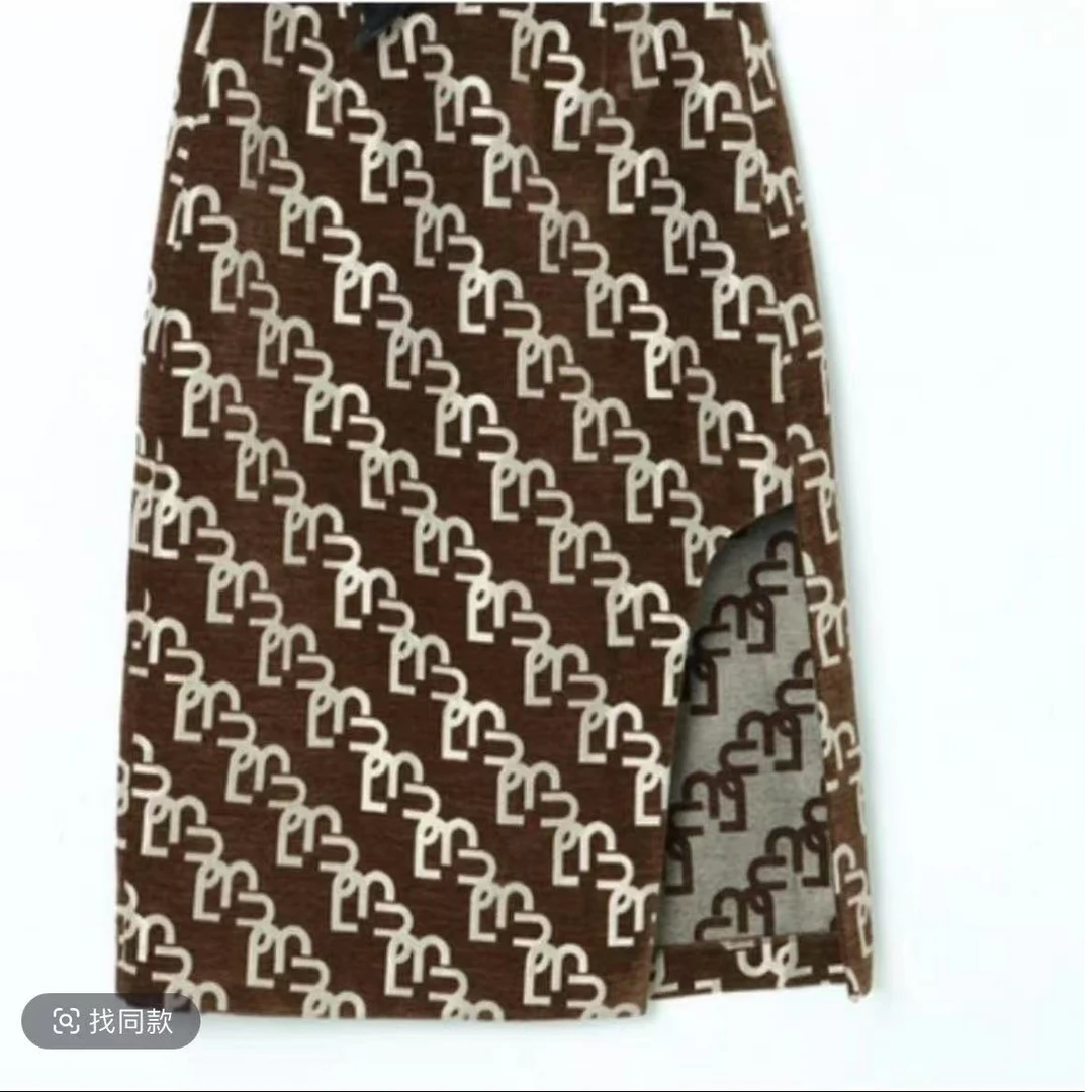 L265主题纹样半裙