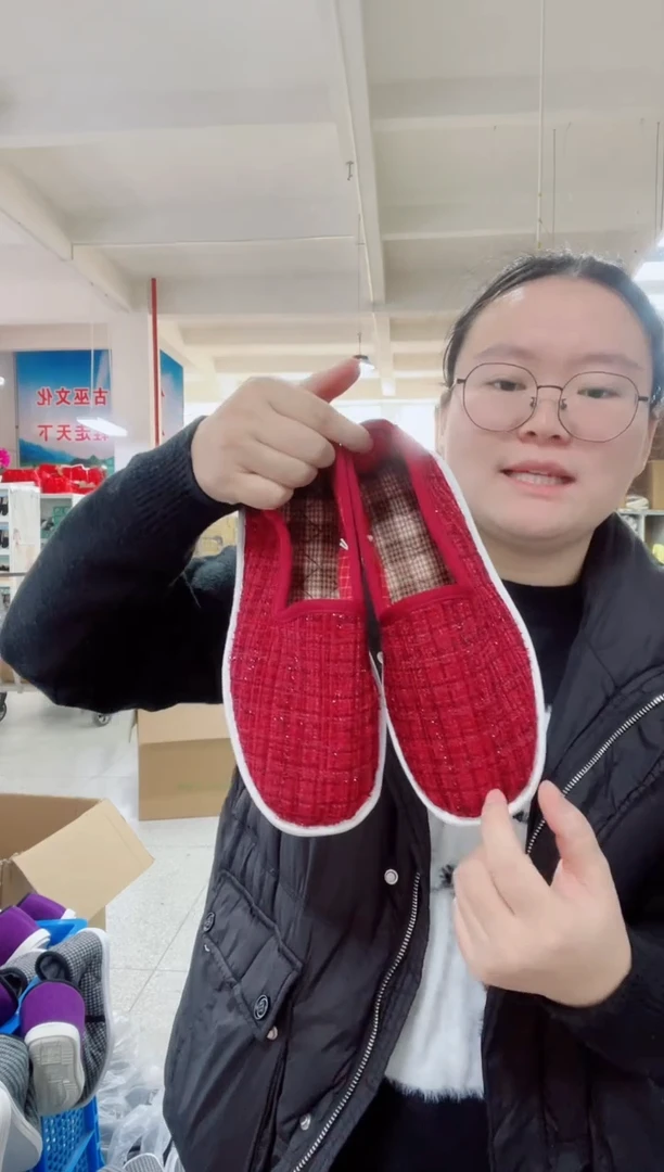 小香风富贵红37码68号