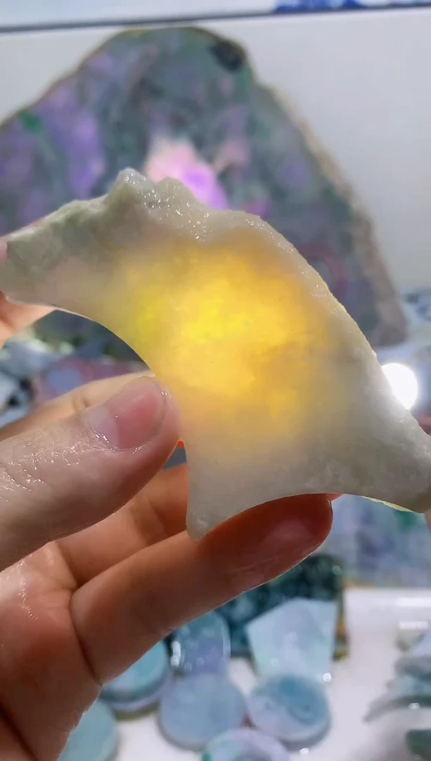 裸石翡翠0蒙0翡翠珠宝563