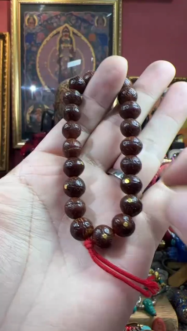 手串凤眼菩提35号 凤眼菩提手持套装ylp10+mm