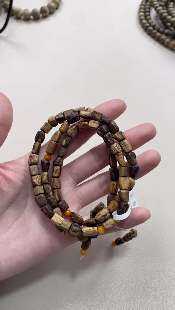 【闪购商品】沉香手串老惠安天然沉香随形长串11克