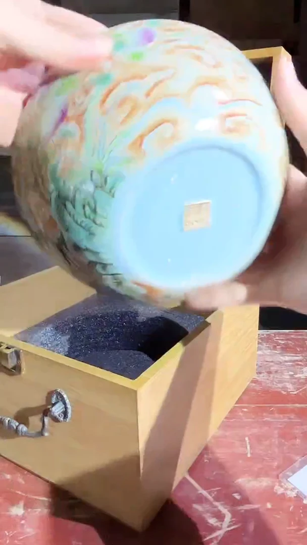 摆件景德镇陶瓷流水159