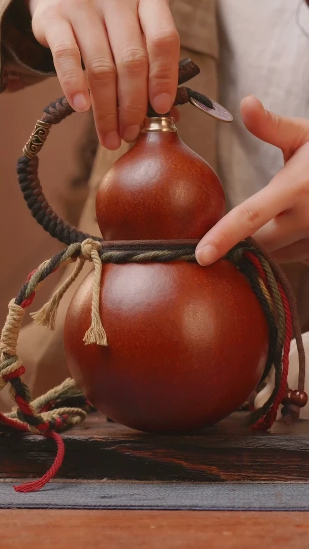 【闪购商品】322号精品大漆葫芦防腐防渗装饮料水茶酒