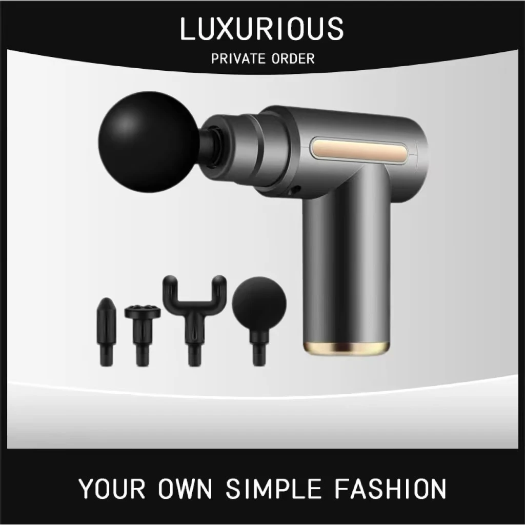 筋膜枪新款健身按摩器肌肉放松便携充电家用按摩枪b