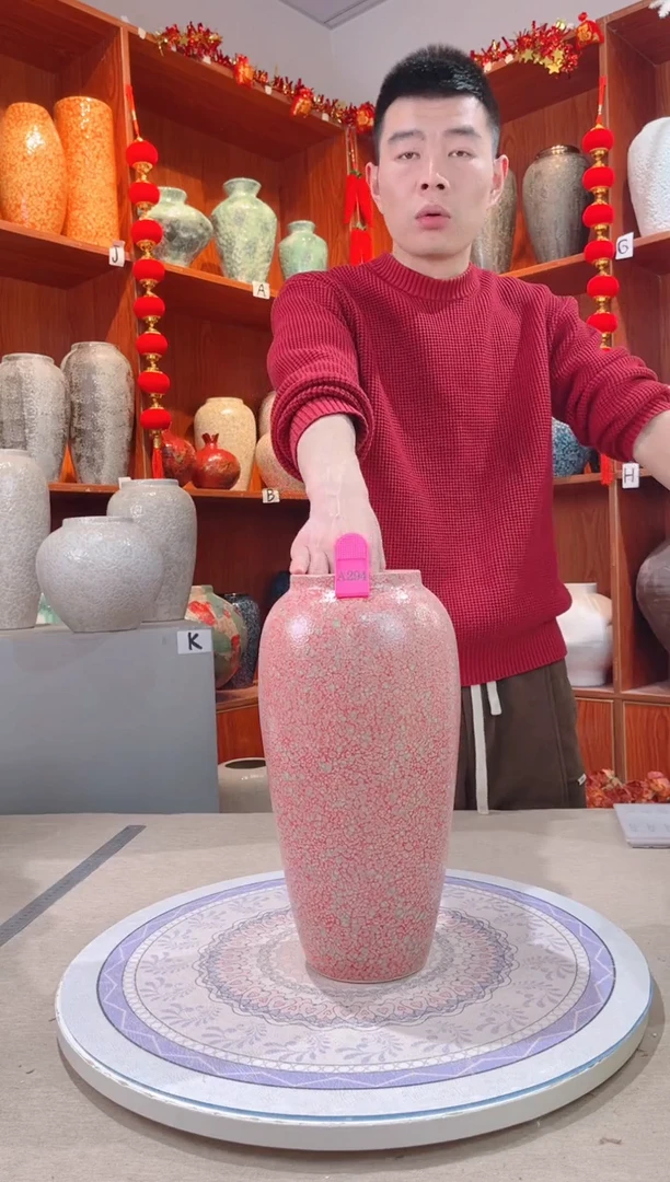 【闪购商品】瓶a294陶瓷花瓶 无花 微瑕