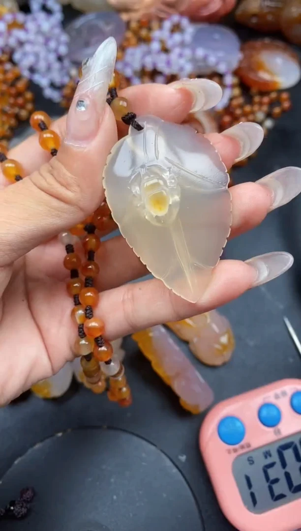 【闪购商品】玛瑙/玉髓颈饰未镶嵌ll
