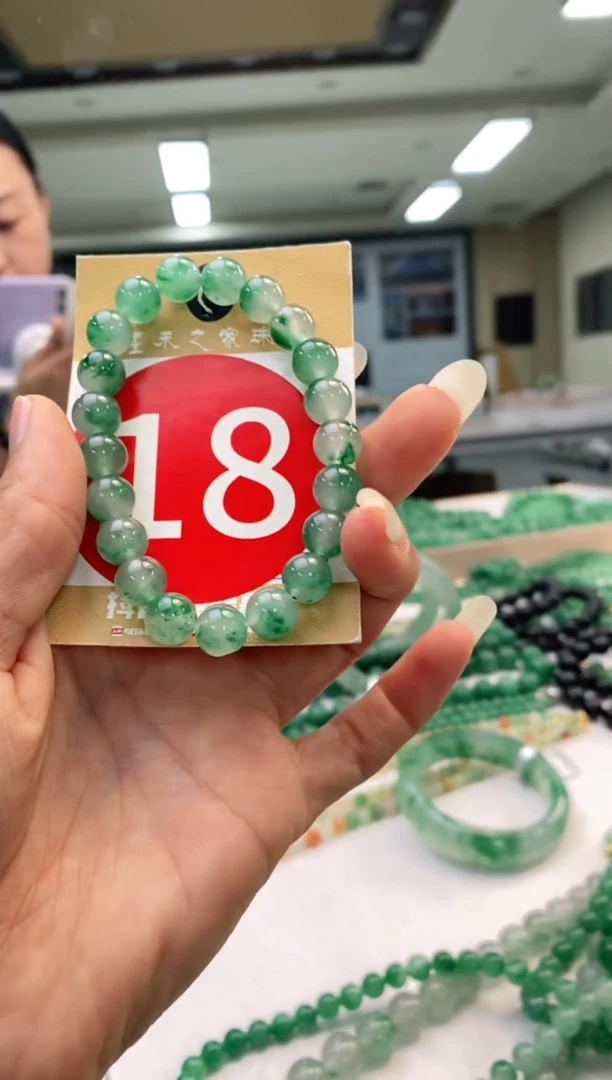 未镶嵌手串石英质玉煜手串+18