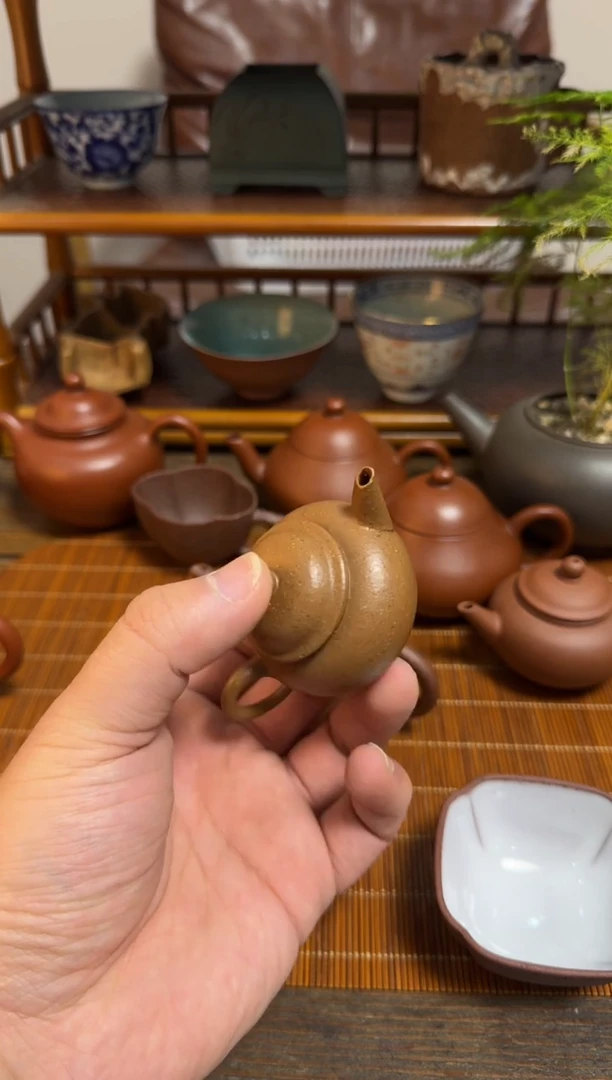 茶壶紫砂吉**吉葵黄小水平壶