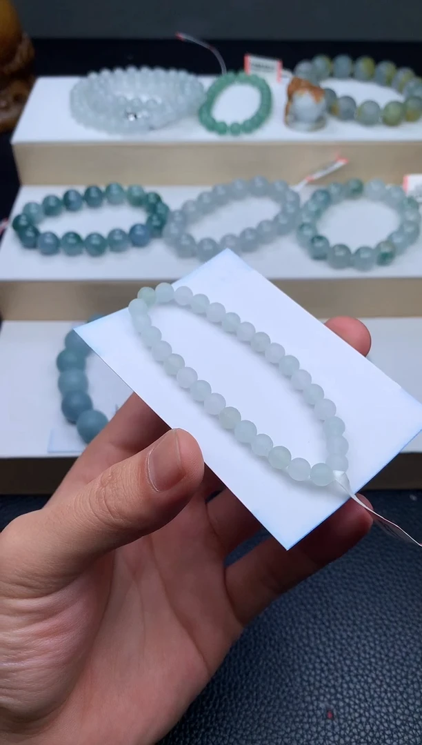 未镶嵌定制翡翠y***h手串