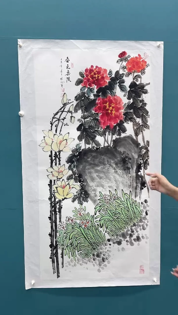 国画长城丹青书画院（王老师精品画作）