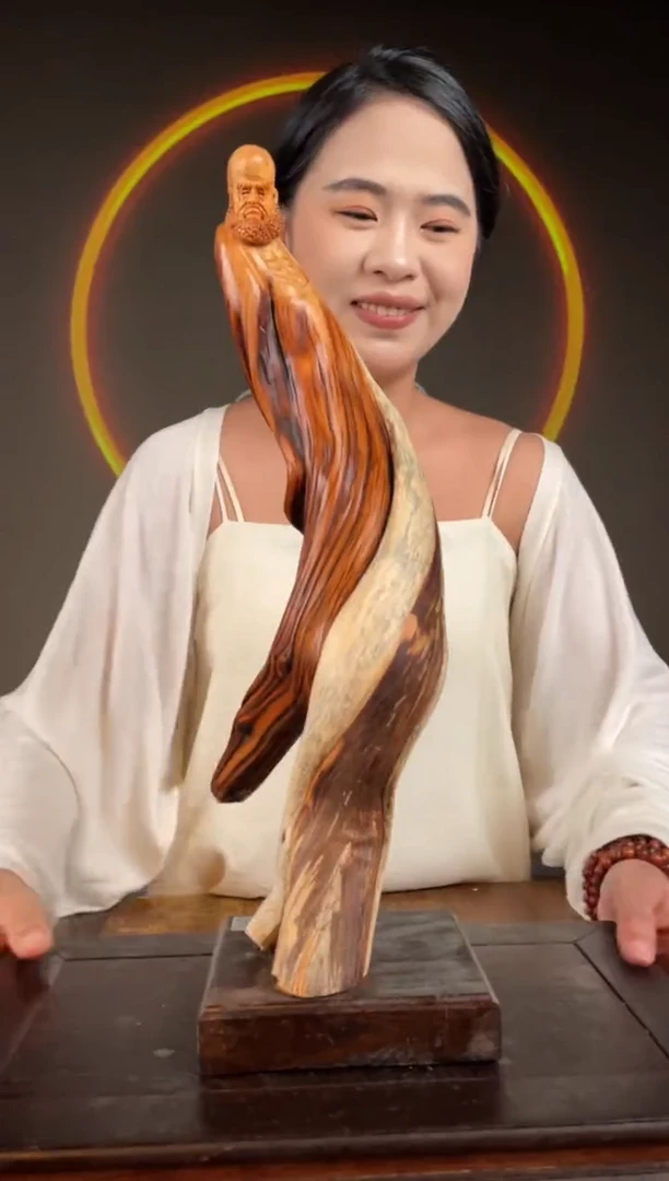 柏木（崖柏）手工摆件,先抢先得! 编号:146