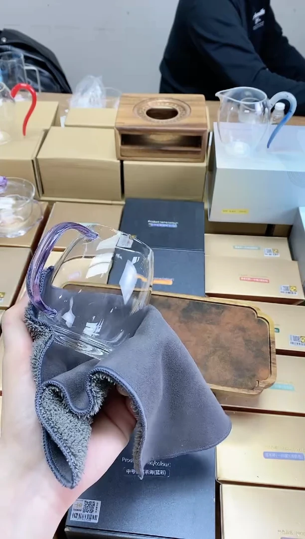 【闪购商品】孤品禾器澄然茶海浅紫色（无包装）