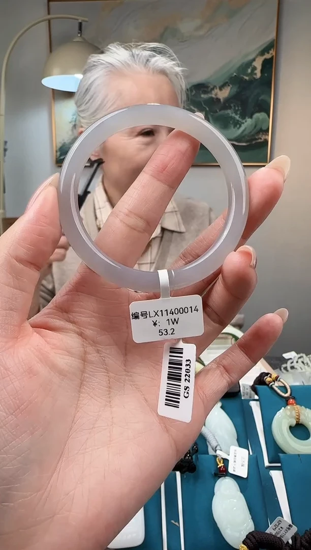 未镶嵌手镯和田玉LX53.2