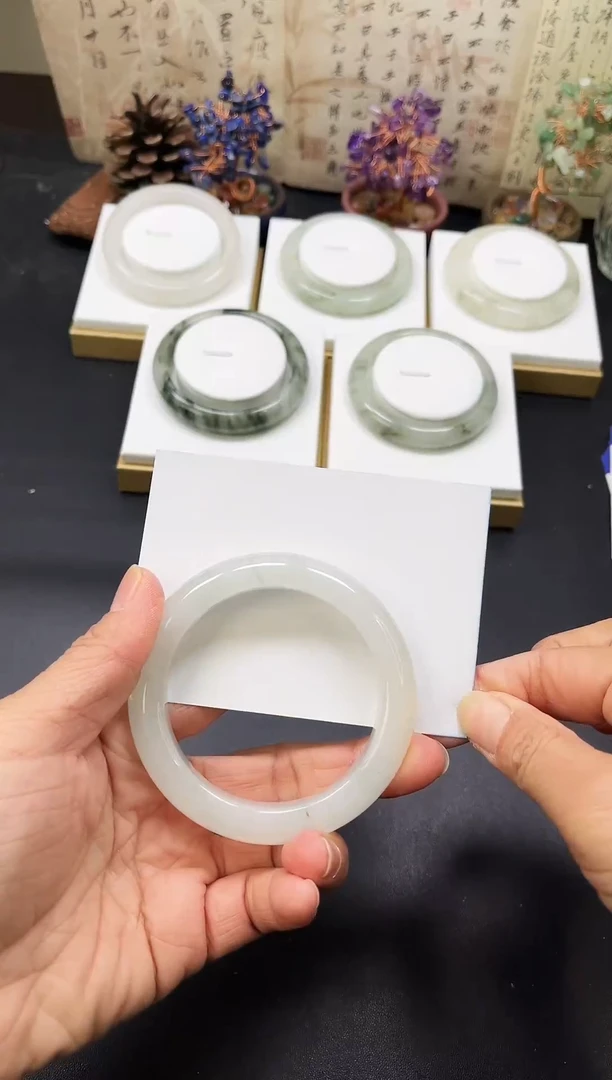 未镶嵌手镯石英质玉A13-56`57