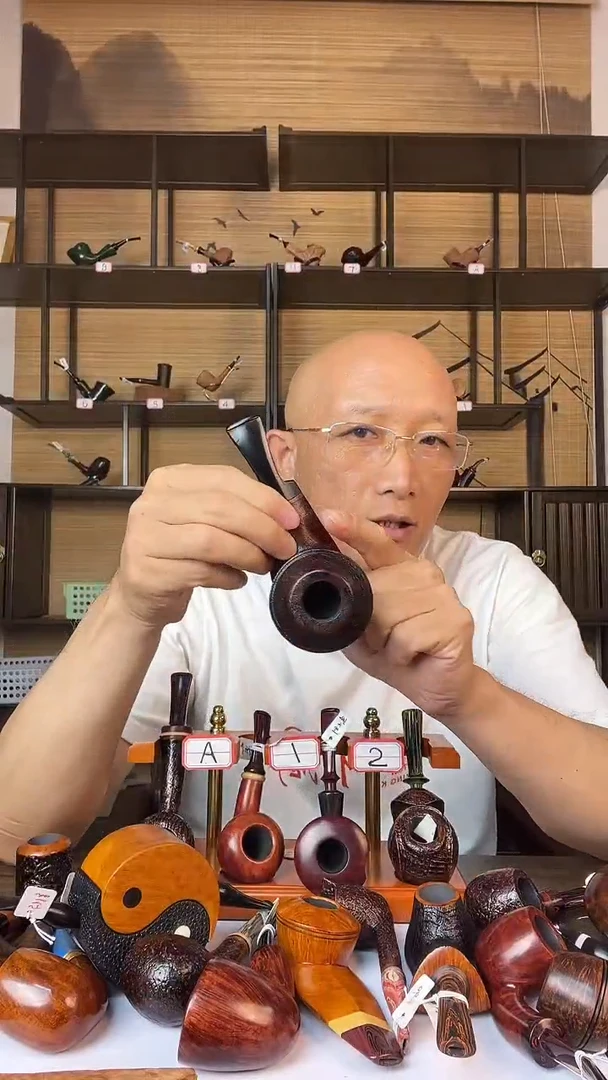 石楠木纯手工意大利石楠木烟斗