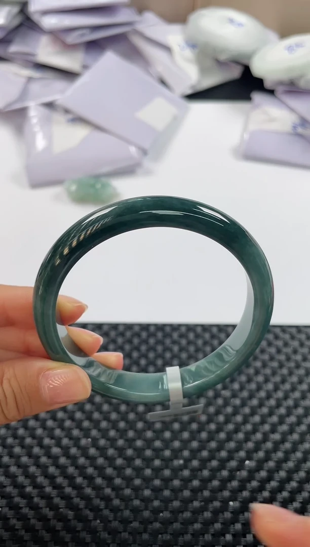 未镶嵌手镯翡翠基地发货H 4541 56+