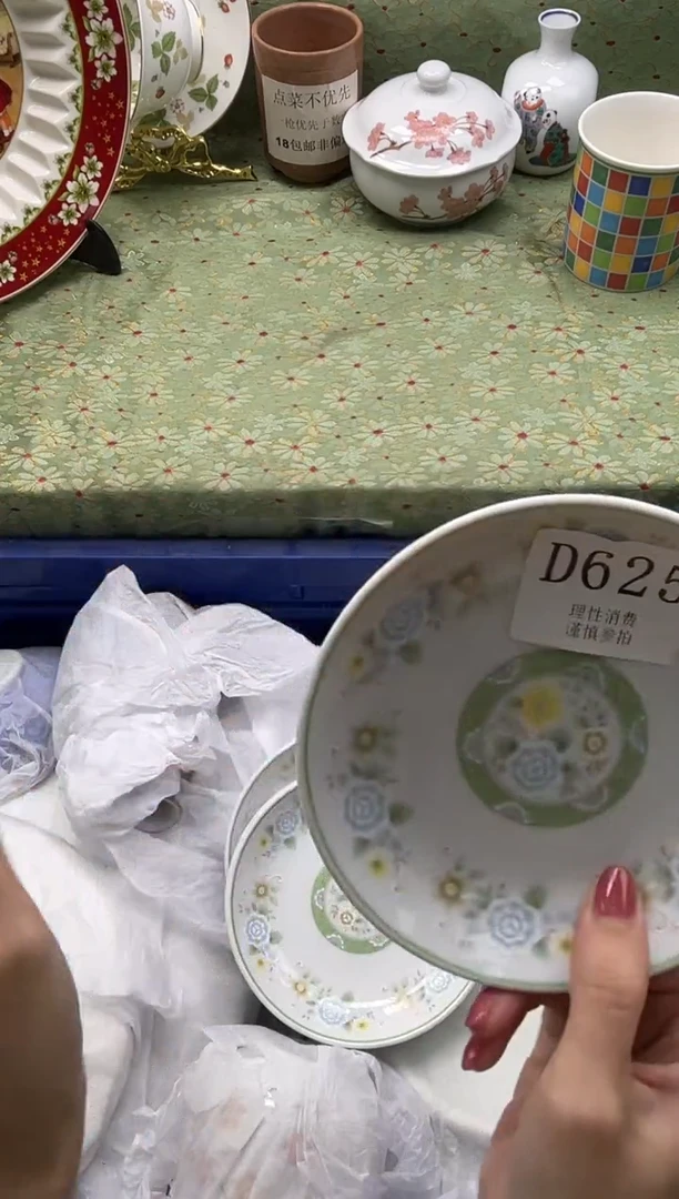 瓷片与****子       D625