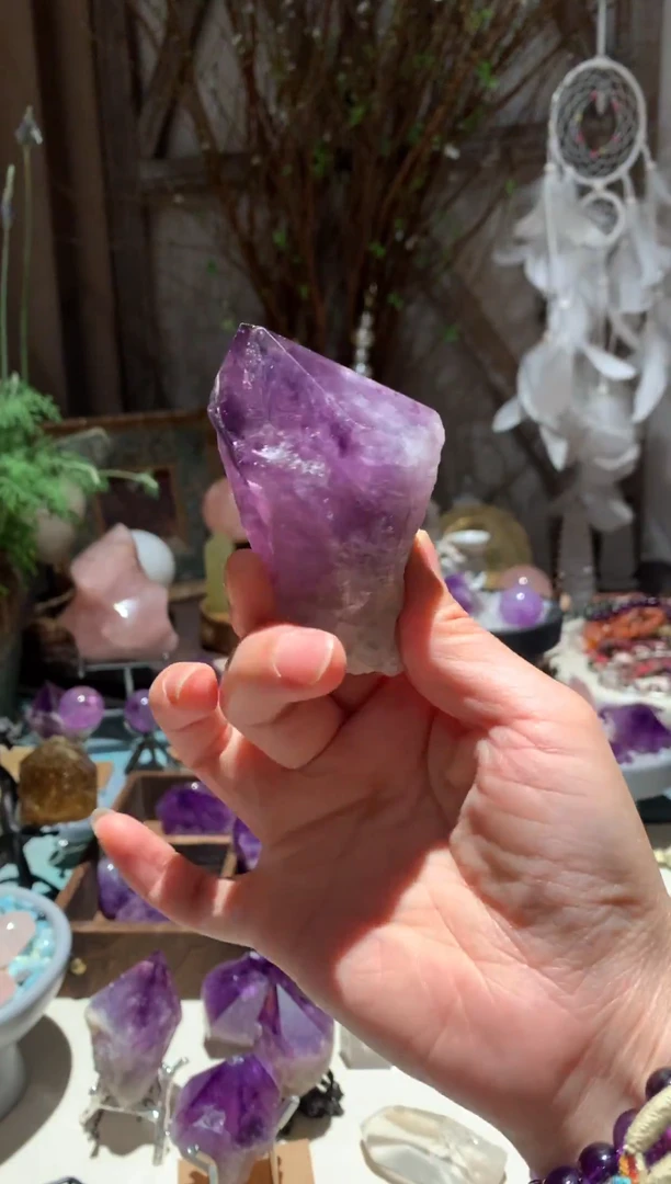 【闪购商品】水晶1未镶嵌天然紫水晶权杖