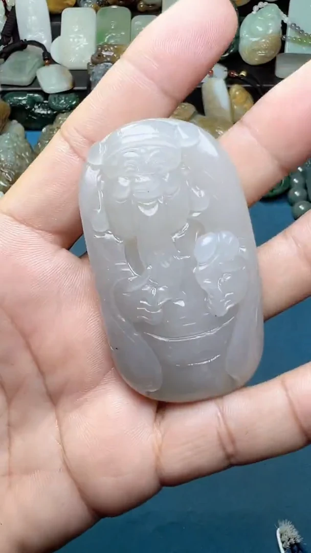 未镶嵌和田玉把件-