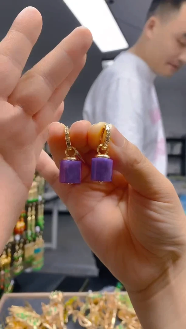 【闪购商品】玛瑙/玉髓耳饰合金26玛瑙饰品