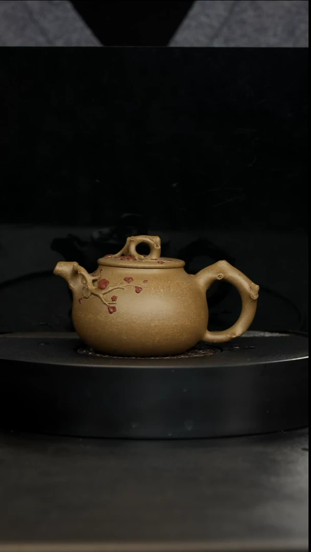 茶壶紫砂全手工紫砂二厂老段喜迎春240cc