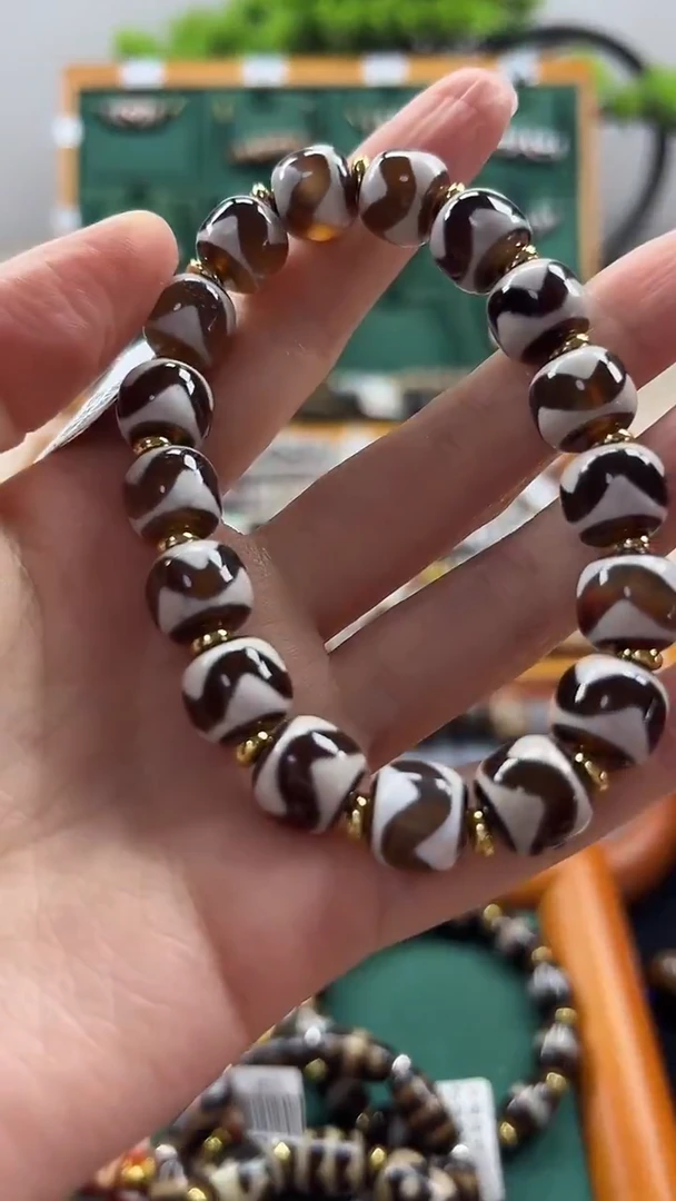 玛瑙/玉髓（覆膜）颈饰合金139（微瑕随机发货）