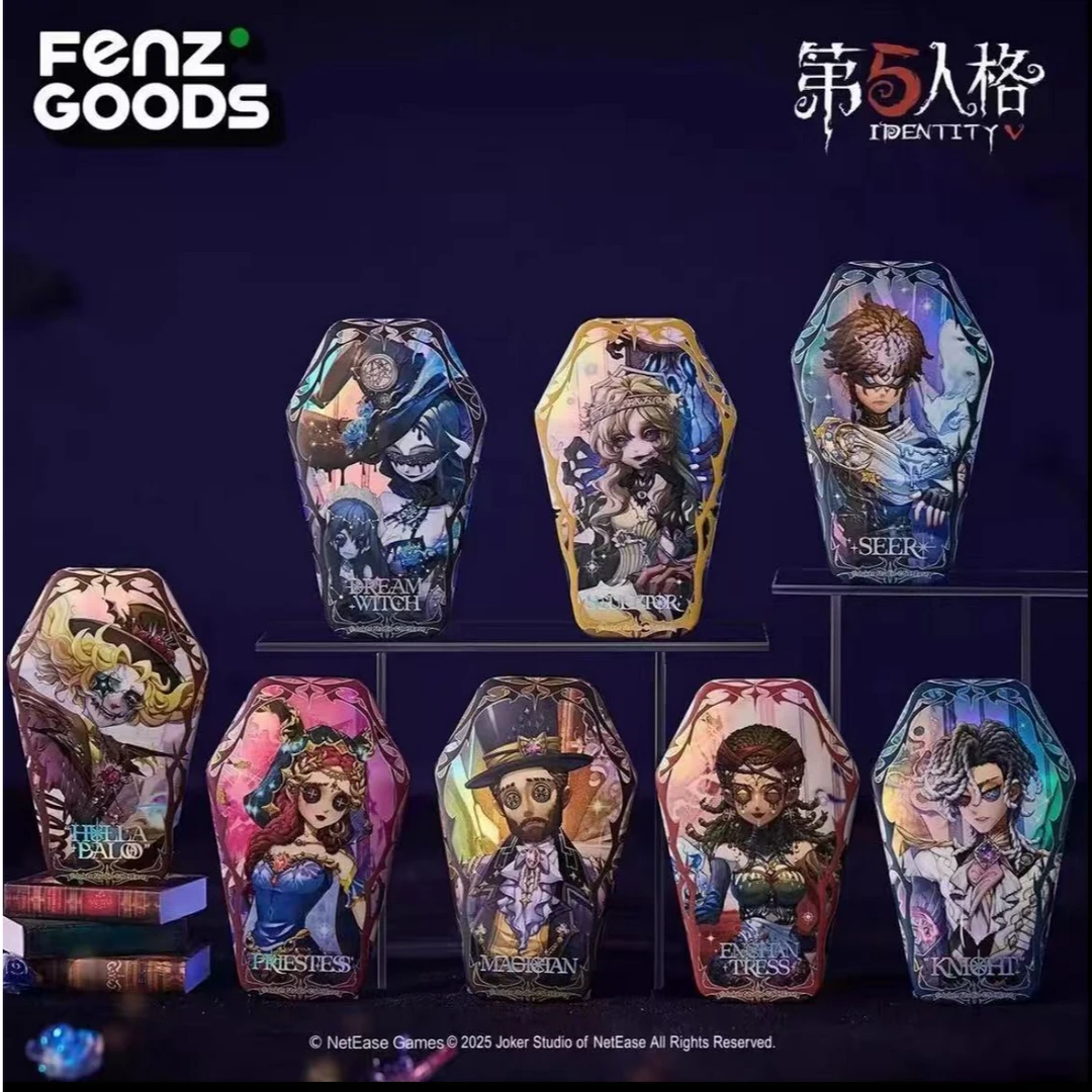 【拆包】第五人格 正版国谷 魔幻魅影系列 吧唧透卡 镭射票 盲盒
